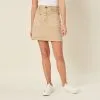 Vib's Jupe Cargo Beige Femme -Robe Boutique jupe cargo beige femme dc 36125212910713087
