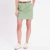 Vib's Jupe Chino Ceinturée Vert Femme -Robe Boutique jupe chino ceinturee vert femme dc 36125382220474416