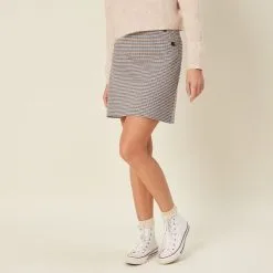 Vib's Jupe Courte Bleu Femme