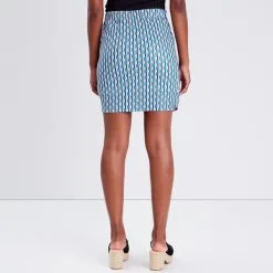 Vib's Jupe Droite Avec Noeud Gris Femme -Robe Boutique jupe droite avec noeud gris femme b 36125382250525043