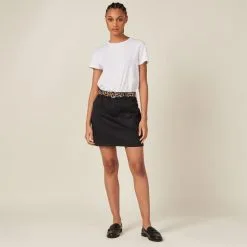 Vib's Jupe Droite Avec Poches Noir Femme 13 Vib's Jupe Droite Avec Poches Noir Femme -Robe Boutique jupe droite avec poches noir femme si 36125222910670866