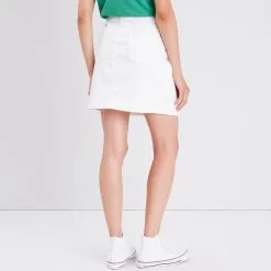 Vib's Jupe Droite Blanc Femme 10 Vib's Jupe Droite Blanc Femme -Robe Boutique jupe droite blanc femme b 36125282910460209