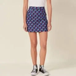 Vib's Jupe Droite Bleu Femme -Robe Boutique jupe droite bleu femme fp 36125212910814062