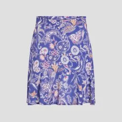 Vib's Jupe Droite Bleu Lavande Femme -Robe Boutique jupe droite bleu lavande femme fg 36125262910553483