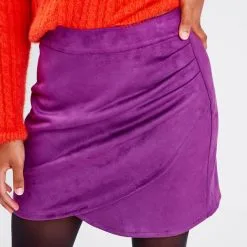 Vib's Jupe Droite Effet Portefeuille Violet Foncé Femme 11 Vib's Jupe Droite Effet Portefeuille Violet Foncé Femme -Robe Boutique jupe droite effet portefeuille violet fonc femme d1 36125392220765192