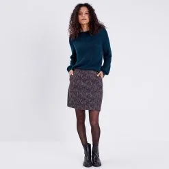 Vib's Jupe Droite Multicolore Femme -Robe Boutique jupe droite multicolore femme si 36125212910653831