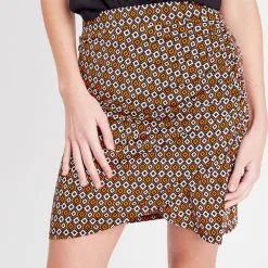 Vib's Jupe Droite Orange Femme -Robe Boutique jupe droite orange femme d1 36125312220505489