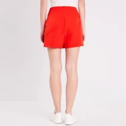 Vib's Jupe Droite Rouge Femme 10 Vib's Jupe Droite Rouge Femme -Robe Boutique jupe droite rouge femme b 36125312220420957