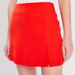 Vib's Jupe Droite Rouge Femme 11 Vib's Jupe Droite Rouge Femme -Robe Boutique jupe droite rouge femme d1 36125312220420957