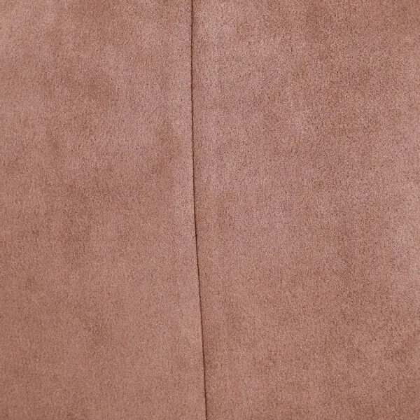 Vib's Jupe Droite Suédine Taupe Femme 7 Vib's Jupe Droite Suédine Taupe Femme – Image 5