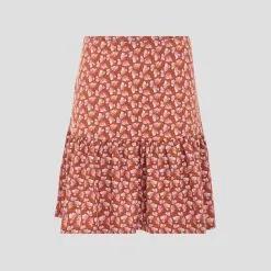 Vib's Jupe évasée Jaune Foncé Femme -Robe Boutique jupe evasee jaune fonc femme fg 36125282910493646