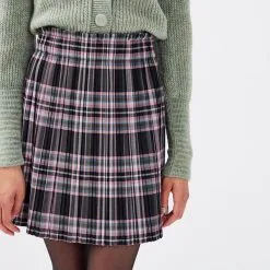 Vib's Jupe évasée Plissée Noir Femme 11 Vib's Jupe évasée Plissée Noir Femme -Robe Boutique jupe evasee plissee noir femme d1 36125372250644366