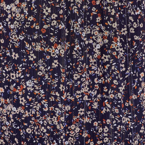 Vib's Jupe évasée Volantée Bleu Marine Femme 7 Vib's Jupe évasée Volantée Bleu Marine Femme – Image 5