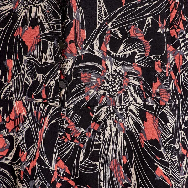 Vib's Jupe Longue évasée Fluide Noir Femme 7 Vib's Jupe Longue évasée Fluide Noir Femme – Image 5