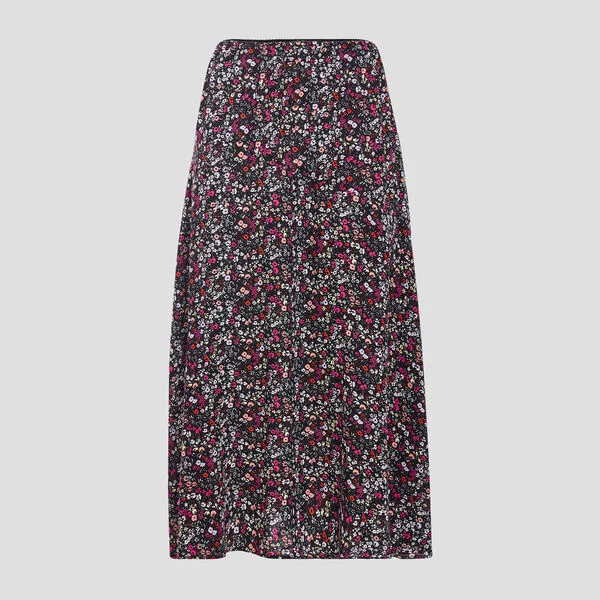 Vib's Jupe Longue évasée Multicolore Femme 3 Vib's Jupe Longue évasée Multicolore Femme