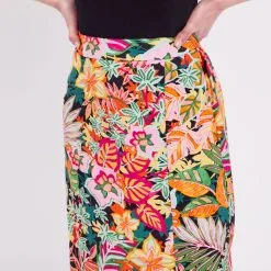 Vib's Jupe Portefeuille Blanc Femme -Robe Boutique jupe portefeuille blanc femme d1 36125312270125366