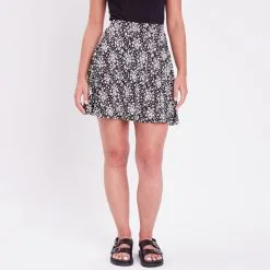 Robe Boutique -Robe Boutique jupe short droite noir femme fp 36125312220535446