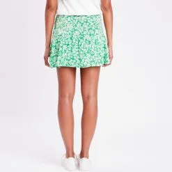 Vib's Jupe-short évasée Satinée Vert Clair Femme -Robe Boutique jupe short evasee satinee vert clair femme b 36125382250495406