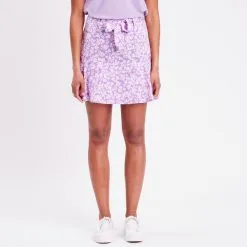 Vib's Jupe-short évasée Satinée Violet Femme 9 Vib's Jupe-short évasée Satinée Violet Femme -Robe Boutique jupe short evasee satinee violet femme fp 36125382250495408