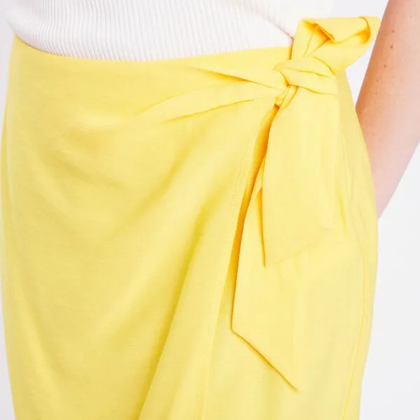 Vib's Jupe Short Jaune Fluo Femme 6 Vib's Jupe Short Jaune Fluo Femme – Image 4