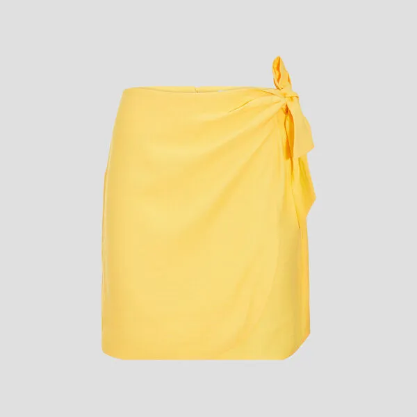 Vib's Jupe Short Jaune Fluo Femme 7 Vib's Jupe Short Jaune Fluo Femme – Image 5