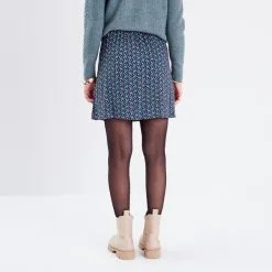 Vib's Jupe Trapèze Fluide Multicolore Femme 10 Vib's Jupe Trapèze Fluide Multicolore Femme -Robe Boutique jupe trapeze fluide multicolore femme b 36125212910683902