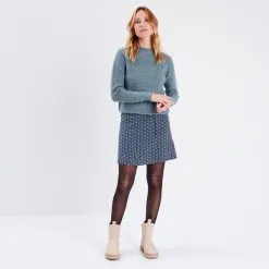 Vib's Jupe Trapèze Fluide Multicolore Femme 13 Vib's Jupe Trapèze Fluide Multicolore Femme -Robe Boutique jupe trapeze fluide multicolore femme si 36125212910683902