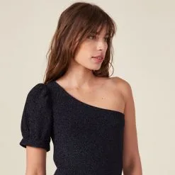 Vib's Robe Ajustée Asymétrique Bleu Marine Femme -Robe Boutique robe ajustee asymetrique bleu marine femme d1 36125212810970085