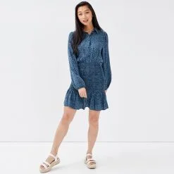 Vib's Robe Ajustée Smockée Gris Femme -Robe Boutique robe ajustee smockee gris femme si 36125373390024422