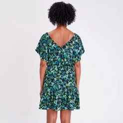 Vib's Robe Cintrée Manches Courtes Noir Femme -Robe Boutique robe cintree manches courtes noir femme b 36125313310355307