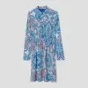Vib's Robe Cintrée Smockée Bleu Ciel Femme 1 Vib's Robe Cintrée Smockée Bleu Ciel Femme -Robe Boutique robe cintree smockee bleu ciel femme dc 36125153700664162