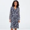 Vib's Robe Droite Bas Plissé Bleu Foncé Femme -Robe Boutique robe droite bas plisse bleu fonc femme dc 36125153720394215