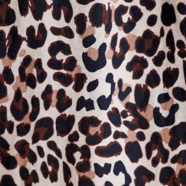 Vib's Robe Droite Boutonnée Beige Femme 7 Vib's Robe Droite Boutonnée Beige Femme – Image 5