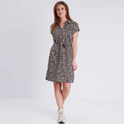 Vib's Robe Droite Boutonnée Beige Femme 13 Vib's Robe Droite Boutonnée Beige Femme -Robe Boutique robe droite boutonnee beige femme si 36125133510644090