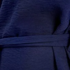 Vib's Robe Droite Ceinturée Bleu Marine Femme -Robe Boutique robe droite ceinturee bleu marine femme d3 36125123700940367