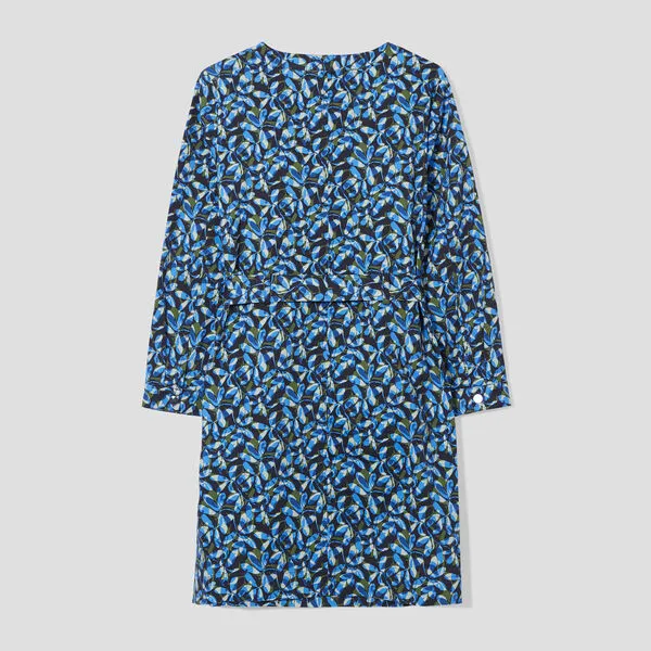 Vib's Robe Droite Ceinturée Vert Kaki Femme 5 Vib's Robe Droite Ceinturée Vert Kaki Femme – Image 3