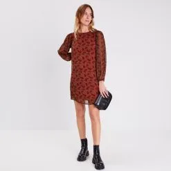 Vib's Robe Droite éco-responsable Noir Femme -Robe Boutique robe droite eco responsable noir femme si 36125212810733822