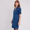 Vib's Robe Droite En Jean Denim Stone Femme 2 Vib's Robe Droite En Jean Denim Stone Femme -Robe Boutique robe droite en jean denim stone femme dc 36125133700820313