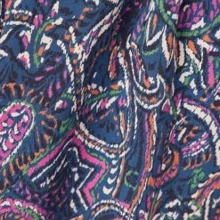 Vib's Robe Droite Fluide Col En V Bleu Femme -Robe Boutique robe droite fluide col en v bleu femme d3 36125272811004113