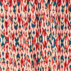 Vib's Robe Droite Fluide Col En V Rouge Corail Femme -Robe Boutique robe droite fluide col en v rouge corail femme d3 36125272811004112