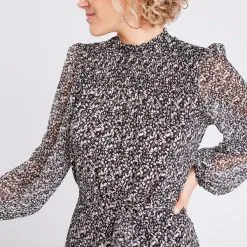 Vib's Robe Droite Manches 3/4 Noir Femme -Robe Boutique robe droite manches 34 noir femme d1 36125313320165357