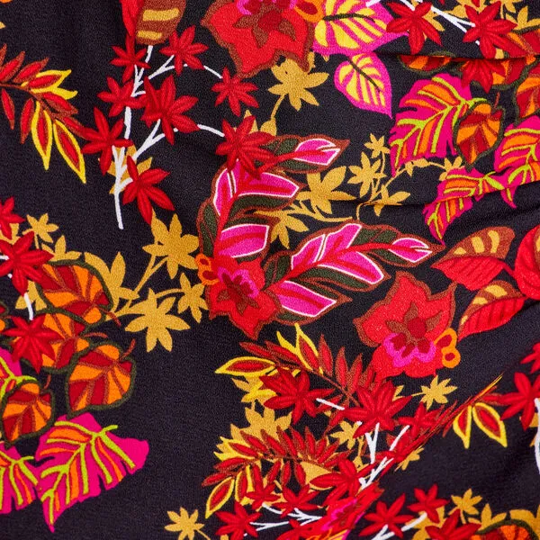 Vib's Robe Droite Manches 3/4 Noir Femme 7 Vib's Robe Droite Manches 3/4 Noir Femme – Image 5