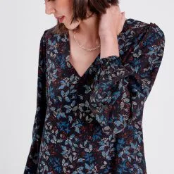 Vib's Robe Droite Manches Longues Noir Femme -Robe Boutique robe droite manches longues noir femme d1 36125393270154875