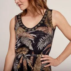 Vib's Robe Droite Sans Manches Noir Femme -Robe Boutique robe droite sans manches noir femme d1 36125163700534401