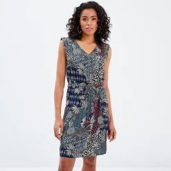 Vib's Robe Droite Sans Manches Noir Femme -Robe Boutique robe droite sans manches noir femme fp 36125153700563646