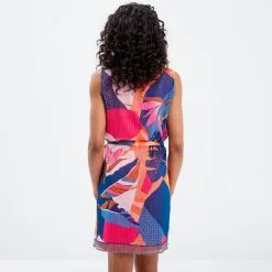 Vib's Robe Droite Sans Manches Orange Corail Femme 10 Vib's Robe Droite Sans Manches Orange Corail Femme -Robe Boutique robe droite sans manches orange corail femme b 36125133701134260