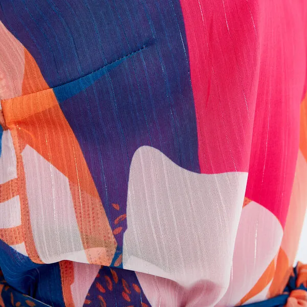 Vib's Robe Droite Sans Manches Orange Corail Femme 8 Vib's Robe Droite Sans Manches Orange Corail Femme – Image 6