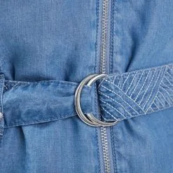 Vib's Robe Droite Zippée En Jean Denim Double Stone Femme 12 Vib's Robe Droite Zippée En Jean Denim Double Stone Femme -Robe Boutique robe droite zippee en jean denim double stone femme d3 36125183701200312