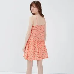 Vib's Robe évasée à Bretelles Rose Corail Femme 10 Vib's Robe évasée à Bretelles Rose Corail Femme -Robe Boutique robe evasee a bretelles rose corail femme b 36125262811143502