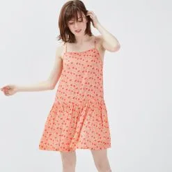 Vib's Robe évasée à Bretelles Rose Corail Femme 9 Vib's Robe évasée à Bretelles Rose Corail Femme -Robe Boutique robe evasee a bretelles rose corail femme fp 36125262811143502